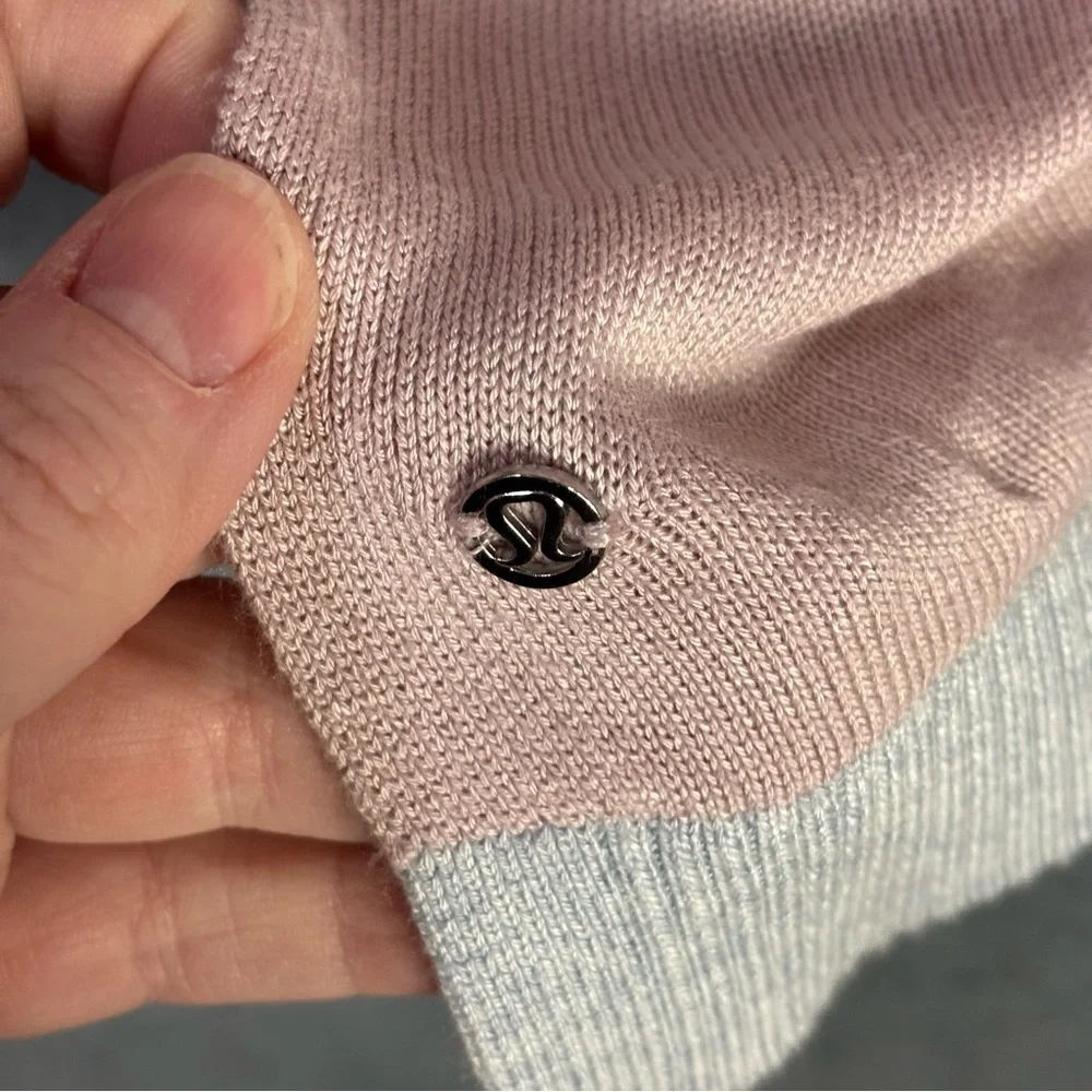 Lululemon Hatha Silk Blend Wrap Dusty Rose, Dk Gray, Heather Gray, Lt Pink – O/S